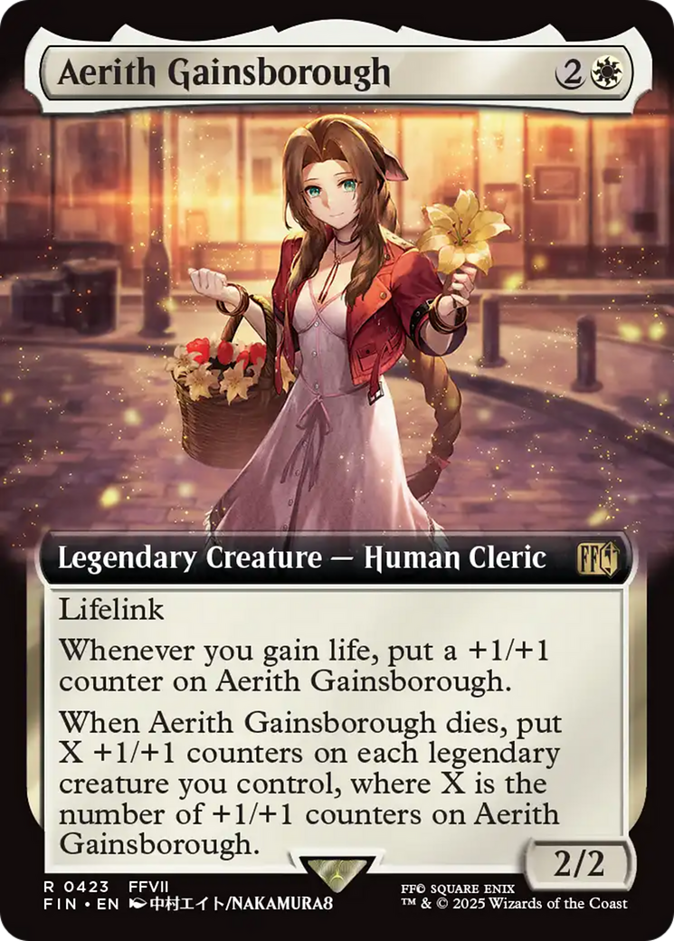 Aerith Gainsborough (Extended Art) (423) (FIN)