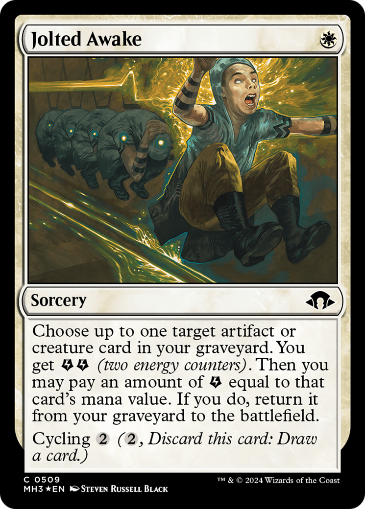 Jolted Awake (Ripple Foil) (509) (MH3)
