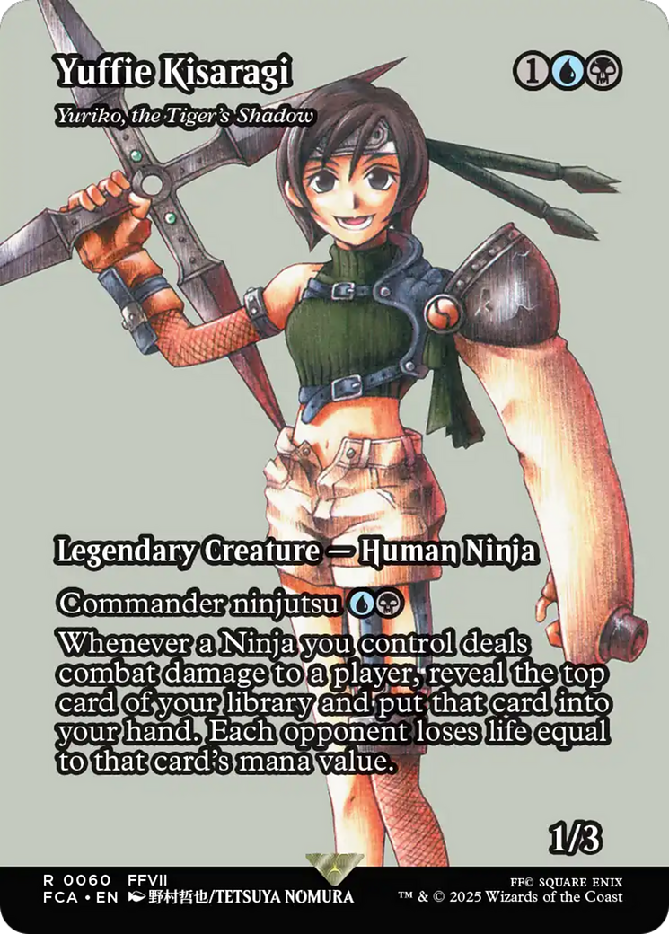 Yuffie Kisaragi - Yuriko, the Tiger's Shadow (Showcase) (60) (FCA)