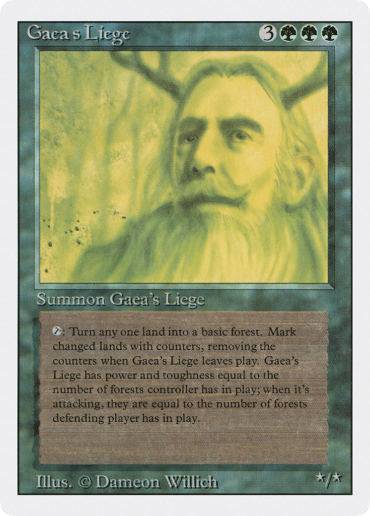 Gaea's Liege (3ED)