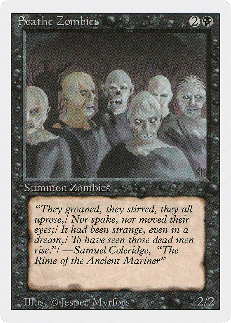 Scathe Zombies (3ED)