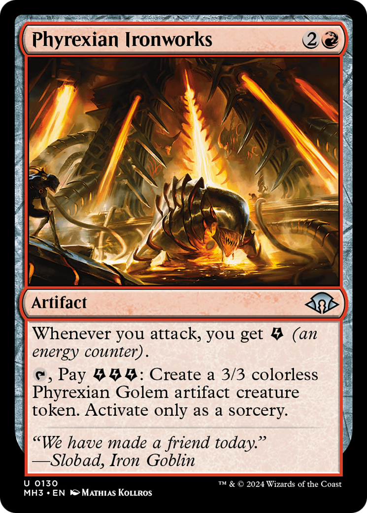 Phyrexian Ironworks (130) (MH3)