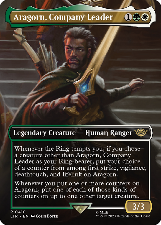Aragorn, Company Leader (Borderless) (410) (LTR)