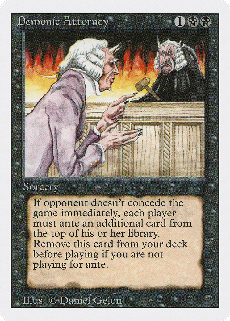 Demonic Attorney (3ED)