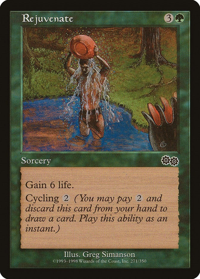 Image for Rejuvenate (271) (Urza's Saga) - Magic: The Gathering
