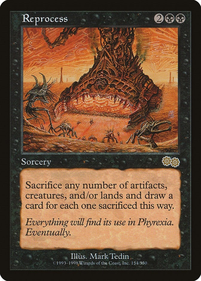 Image for Reprocess (154) (Urza's Saga) - Magic: The Gathering