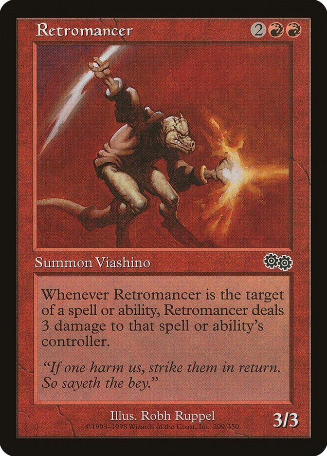 Image for Retromancer (209) (Urza's Saga) - Magic: The Gathering