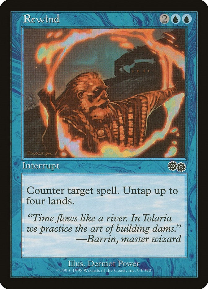 Image for Rewind (93) (Urza's Saga) - Magic: The Gathering