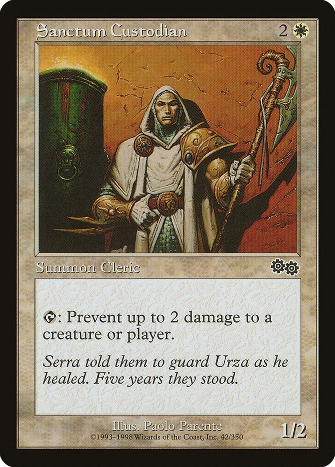 Sanctum Custodian (42) (Urza's Saga)