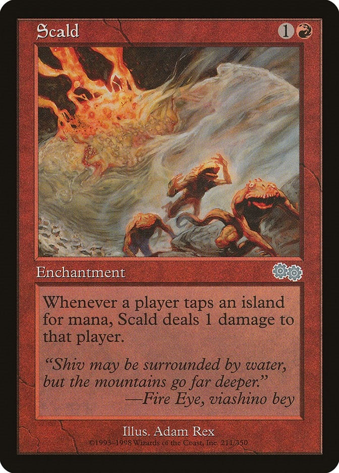 Scald (211) (Urza's Saga)