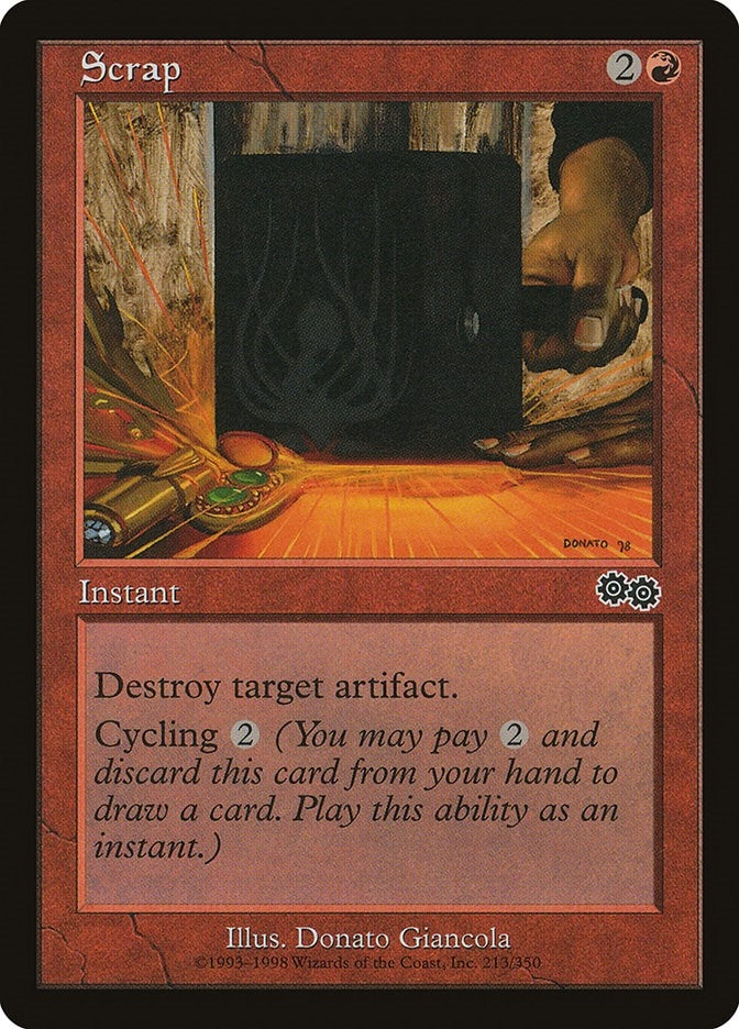 Image for Scrap (213) (Urza's Saga) - Magic: The Gathering