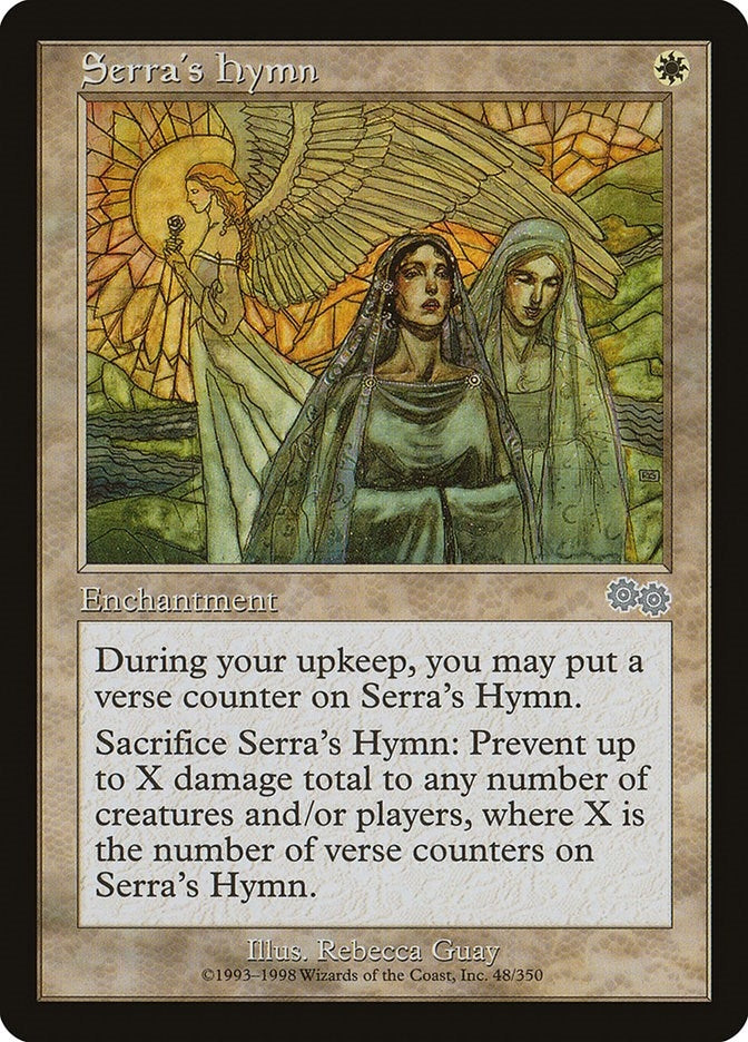 Image for Serra's Hymn (48) (Urza's Saga) - Magic: The Gathering