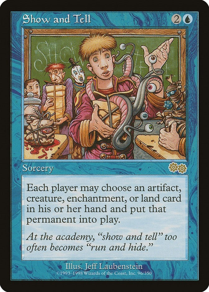Image for Show and Tell (96) (Urza's Saga) - Magic: The Gathering
