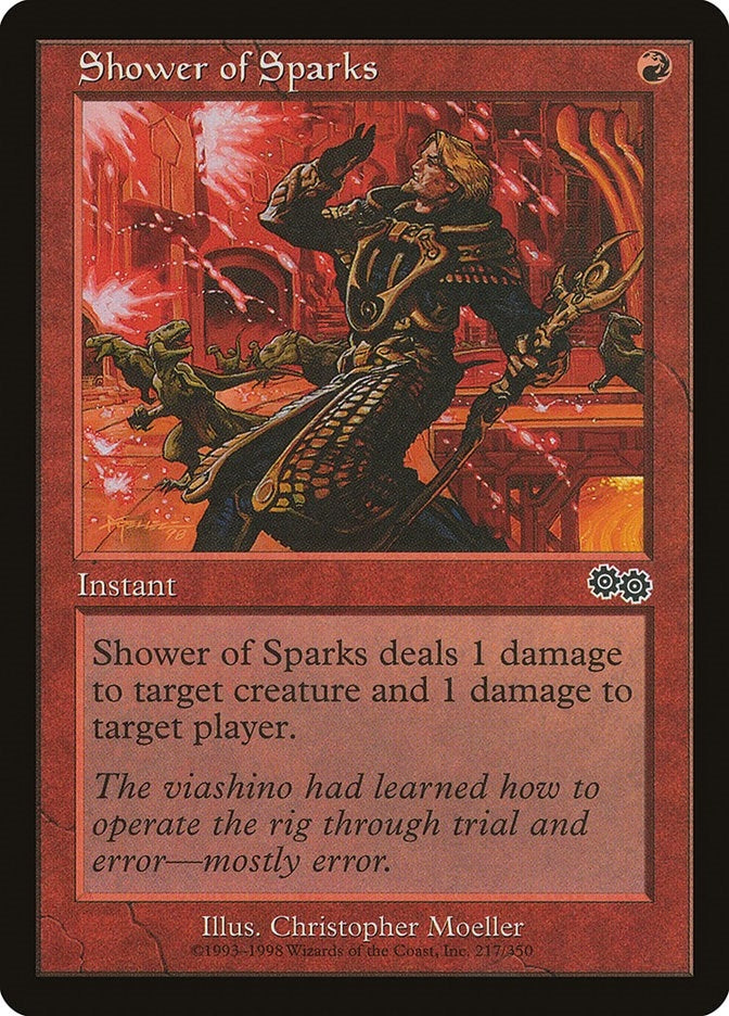 Shower of Sparks (217) (Urza's Saga)