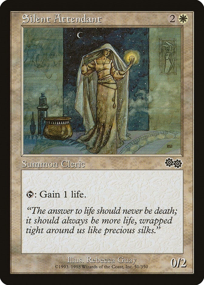 Image for Silent Attendant (51) (Urza's Saga) - Magic: The Gathering