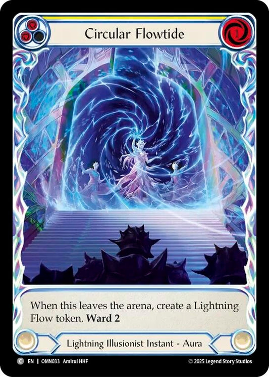 Image for Circular Flowtide (Extended Art) (OMN033) (Omens of the Third Age) (OMN) - Flesh and Blood TCG