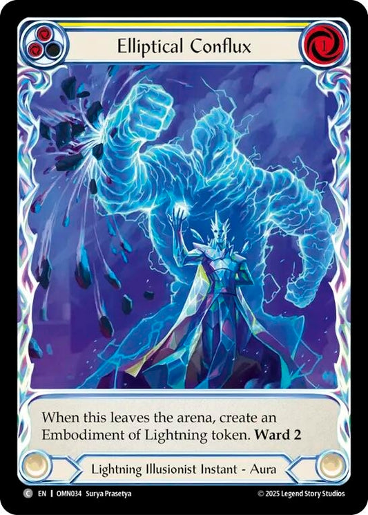 Image for Elliptical Conflux (Extended Art) (OMN034) (Omens of the Third Age) (OMN) - Flesh and Blood TCG