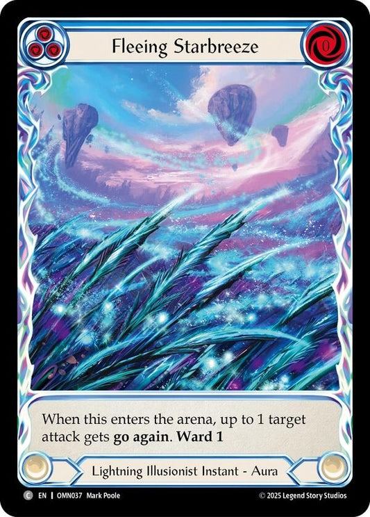 Image for Fleeing Starbreeze (Extended Art) (OMN037) (Omens of the Third Age) (OMN) - Flesh and Blood TCG