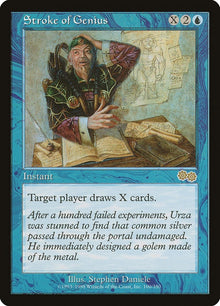 Stroke of Genius (100) (Urza's Saga)