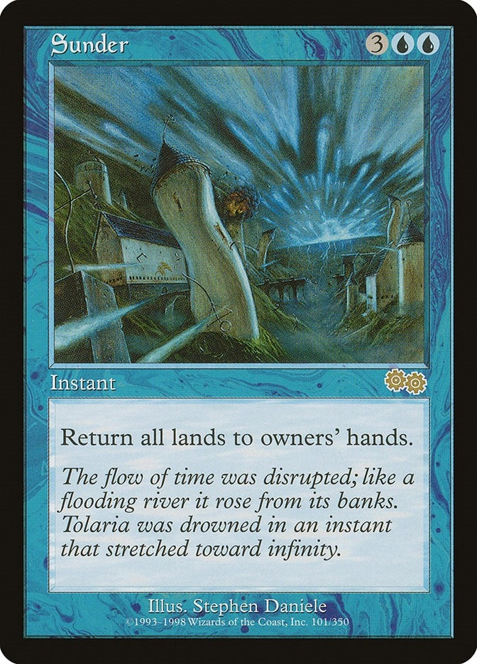 Image for Sunder (101) (Urza's Saga) - Magic: The Gathering