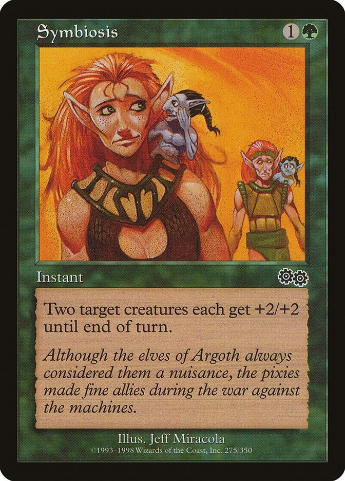 Image for Symbiosis (275) (Urza's Saga) - Magic: The Gathering