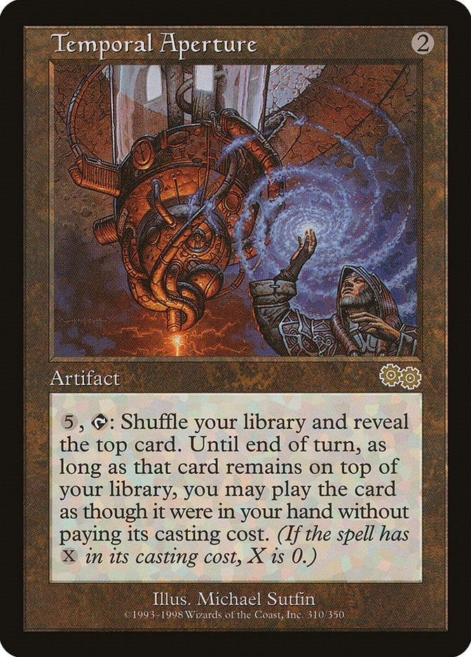 Image for Temporal Aperture (310) (Urza's Saga) - Magic: The Gathering