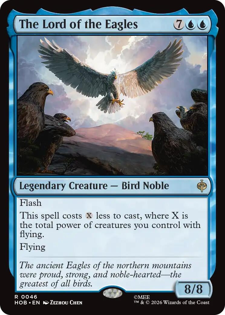 Image for The Lord of the Eagles (46) (The Hobbit) (HOB) - Magic: The Gathering