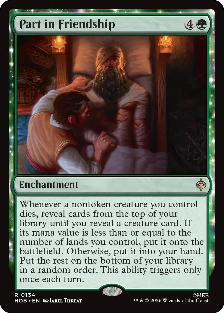 Image for Part in Friendship (134) (The Hobbit) (HOB) - Magic: The Gathering