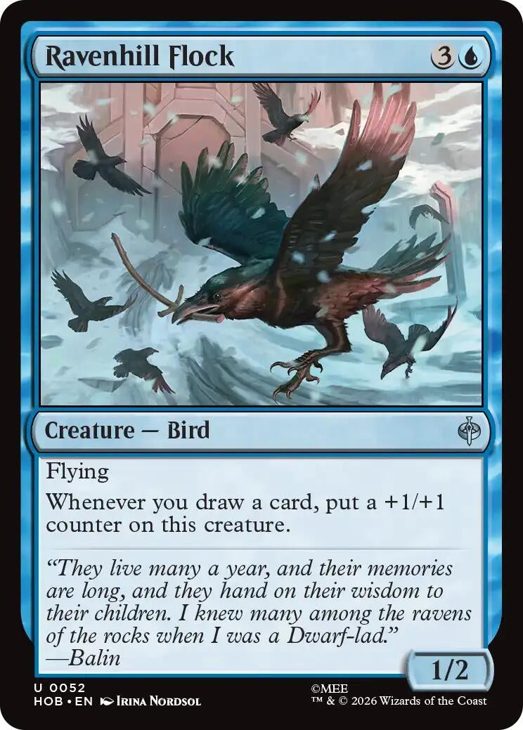 Image for Ravenhill Flock (52) (The Hobbit) (HOB) - Magic: The Gathering