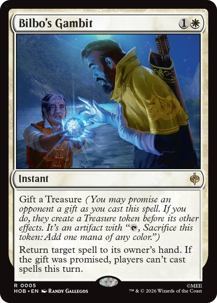 Image for Bilbo's Gambit (5) (The Hobbit) (HOB) - Magic: The Gathering
