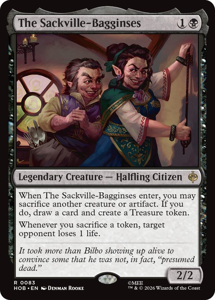 Image for The Sackville-Bagginses (83) (The Hobbit) (HOB) - Magic: The Gathering