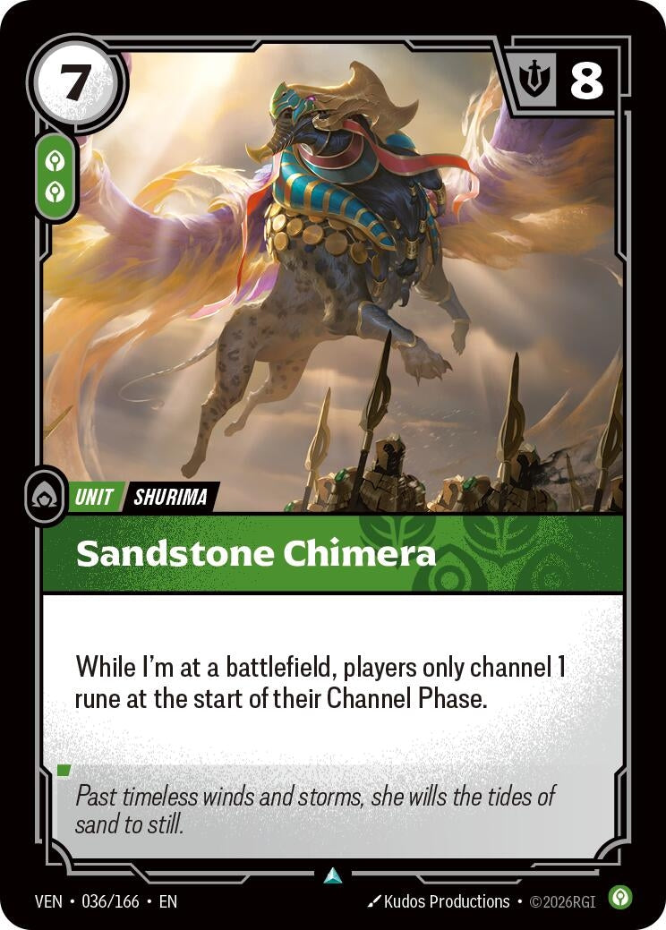 Sandstone Chimera (036/166) (Vendetta)