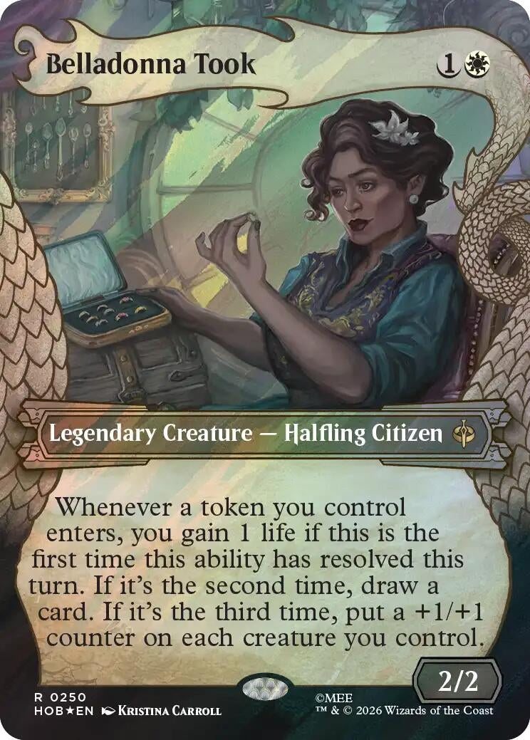 Image for Belladonna Took (Showcase) (Surge Foil) (250) (The Hobbit) (HOB) - Magic: The Gathering