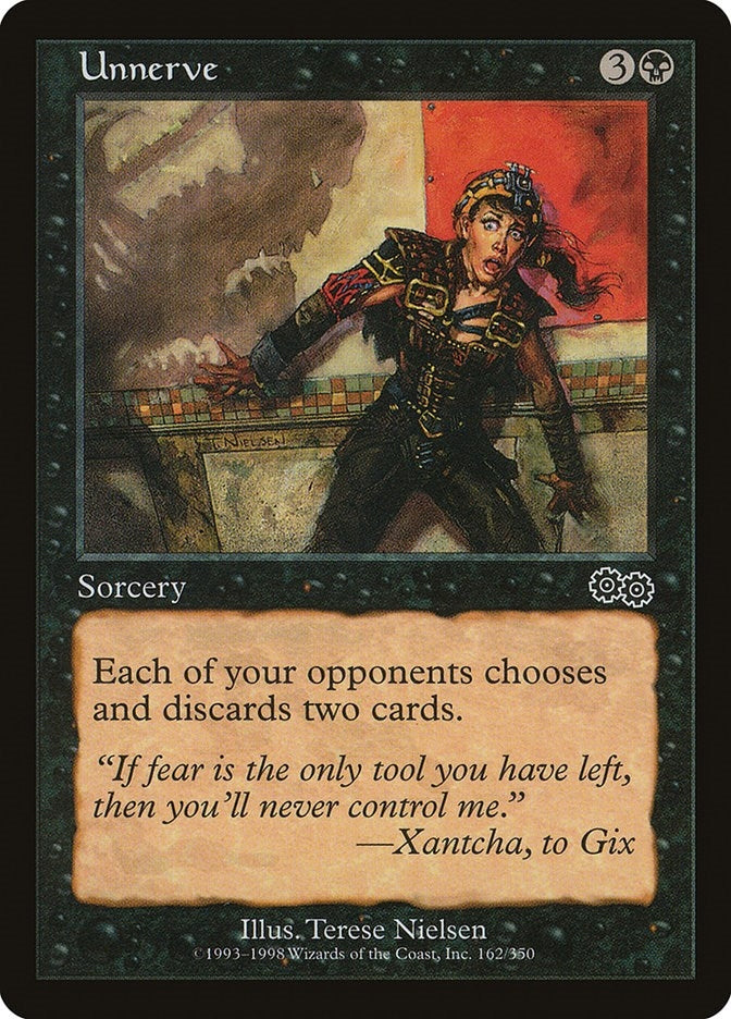 Image for Unnerve (162) (Urza's Saga) - Magic: The Gathering