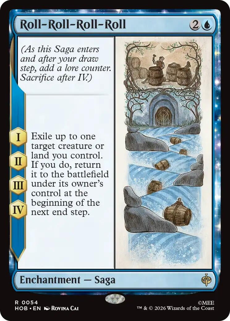 Image for Roll-Roll-Roll-Roll (54) (The Hobbit) (HOB) - Magic: The Gathering