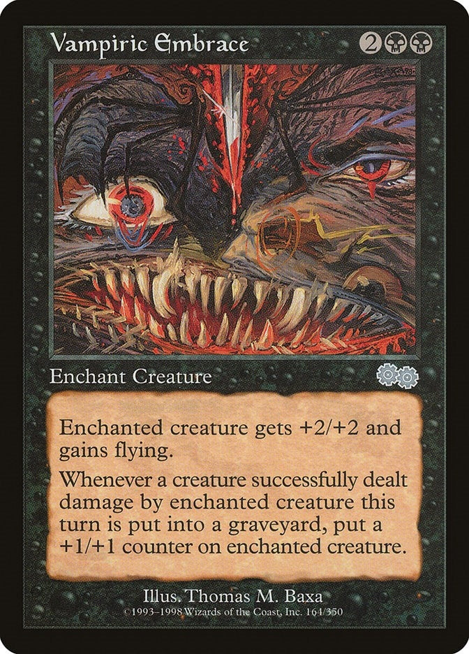 Image for Vampiric Embrace (164) (Urza's Saga) - Magic: The Gathering