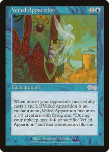 Veiled Apparition (107) (Urza's Saga)