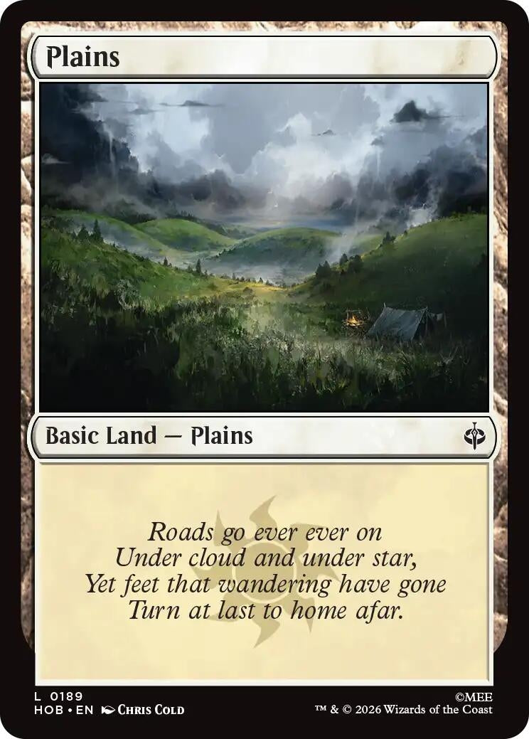 Image for Plains (0189) (189) (The Hobbit) (HOB) - Magic: The Gathering