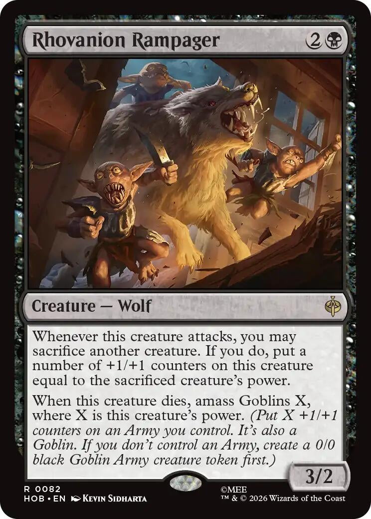 Image for Rhovanion Rampager (82) (The Hobbit) (HOB) - Magic: The Gathering