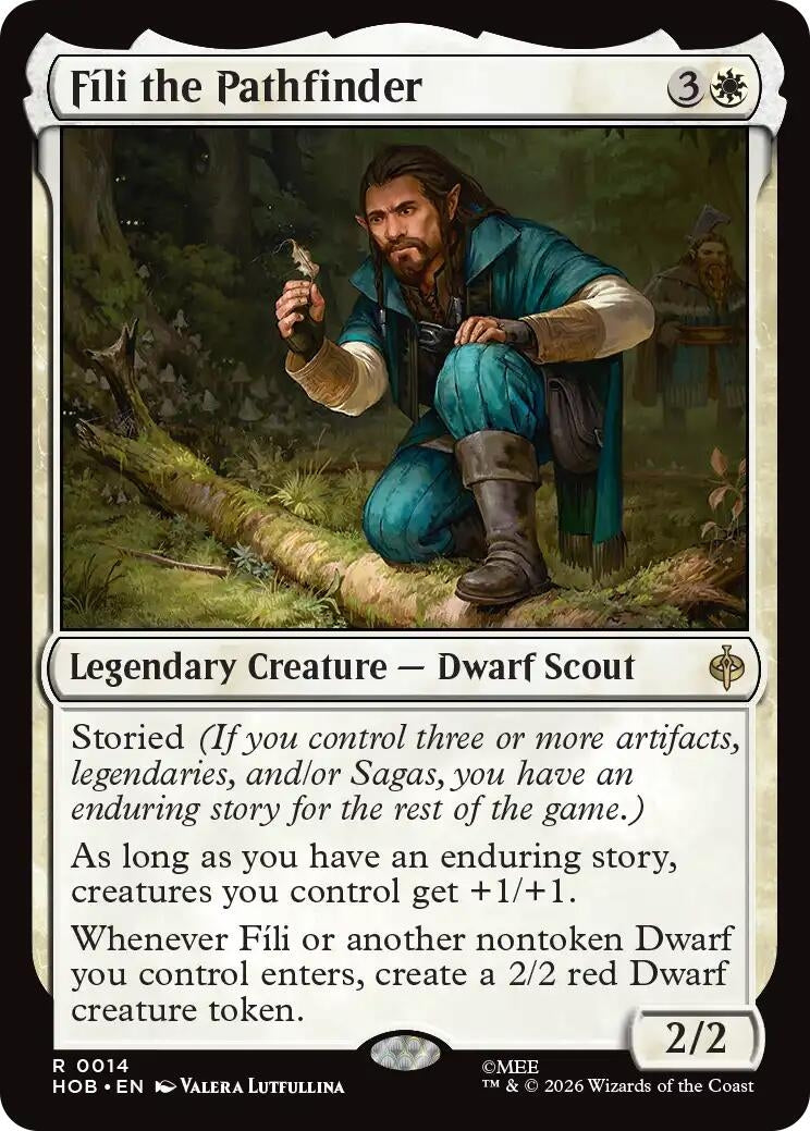 Image for Fili the Pathfinder (14) (The Hobbit) (HOB) - Magic: The Gathering
