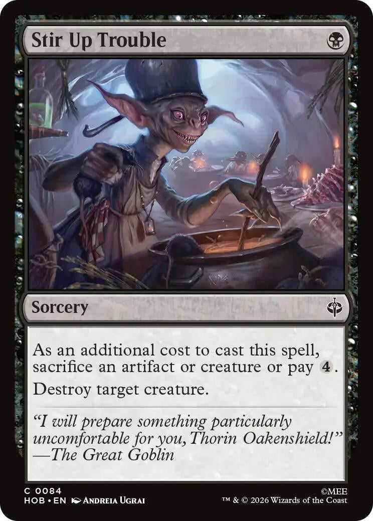 Image for Stir Up Trouble (84) (The Hobbit) (HOB) - Magic: The Gathering