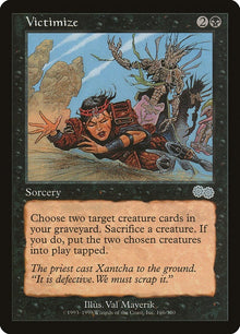 Image for Victimize (166) (Urza's Saga) - Magic: The Gathering