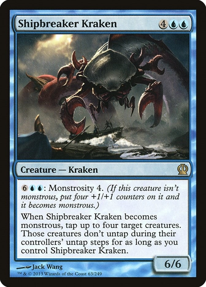 Image for Shipbreaker Kraken (63) (Theros) - Magic: The Gathering