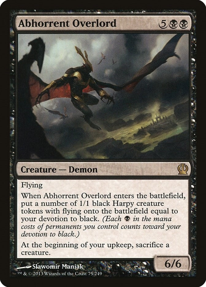 Abhorrent Overlord (75) (Theros)
