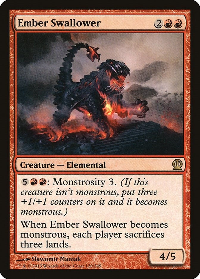 Image for Ember Swallower (120) (Theros) - Magic: The Gathering