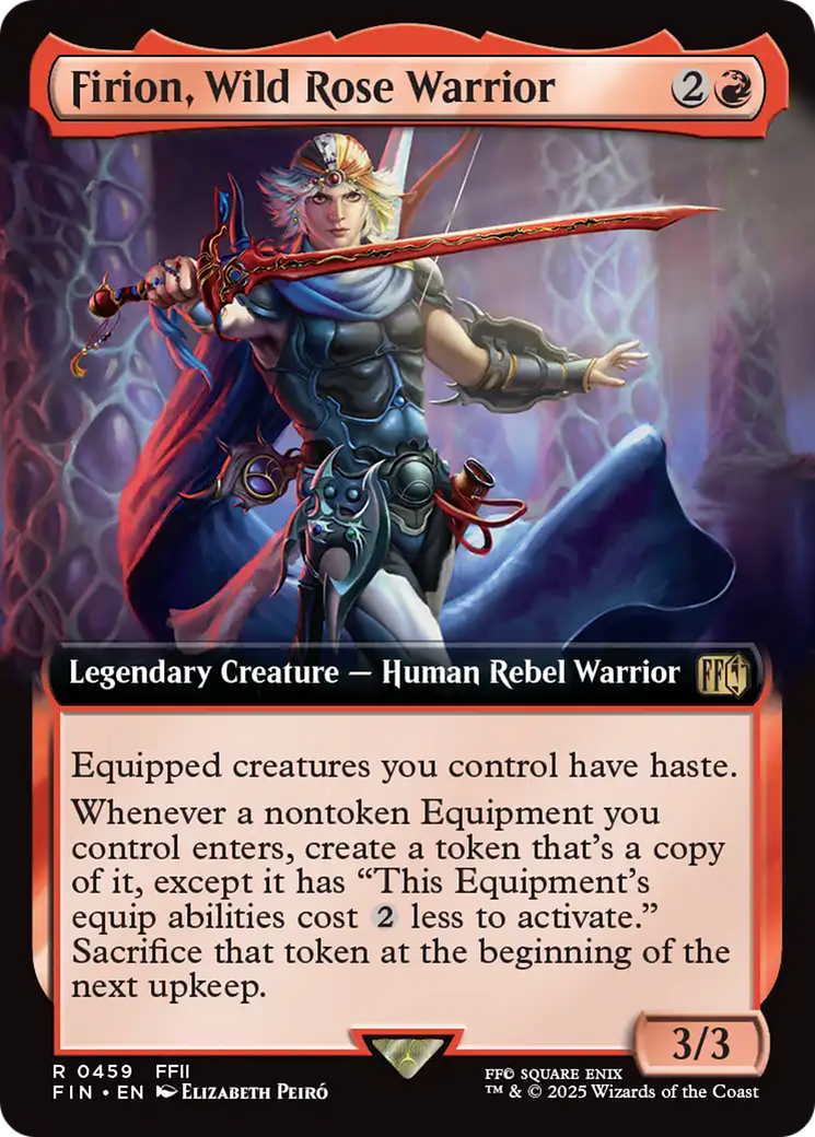 Firion, Wild Rose Warrior (Extended Art) (459) (FIN)