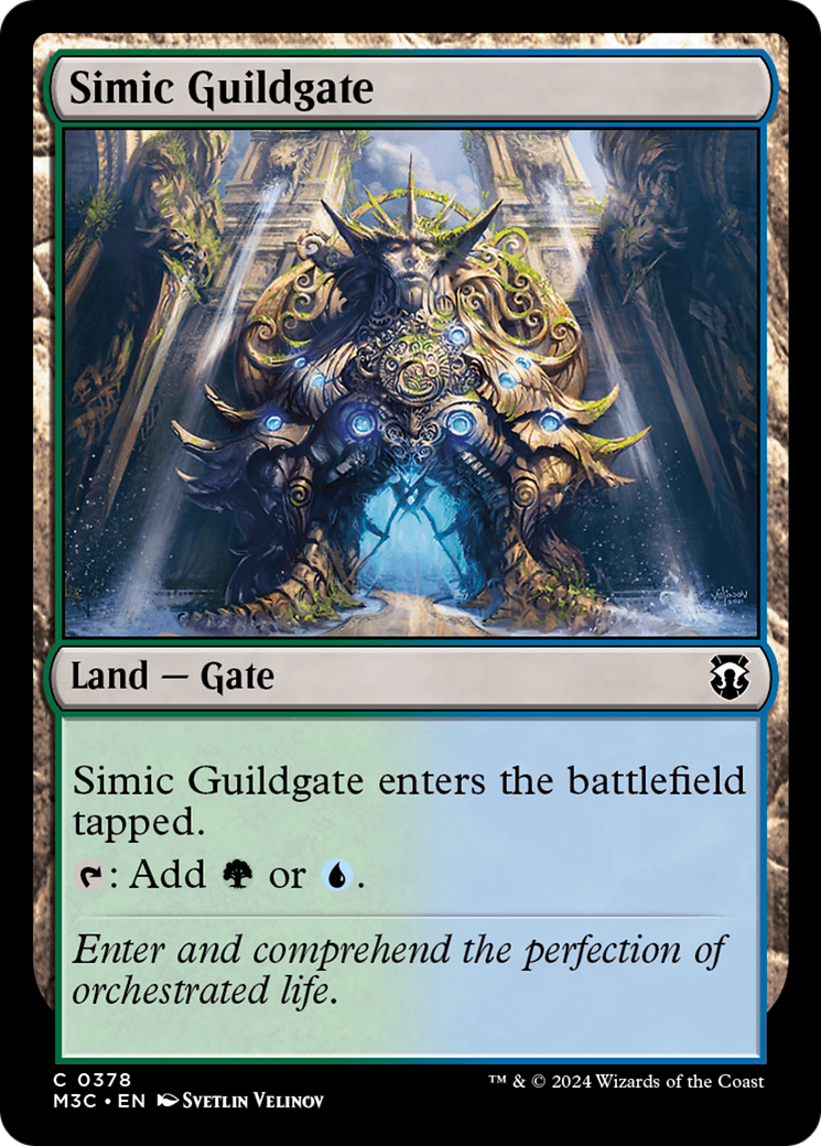 Simic Guildgate (M3C-378) - Modern Horizons 3 Commander Ripple Foil
