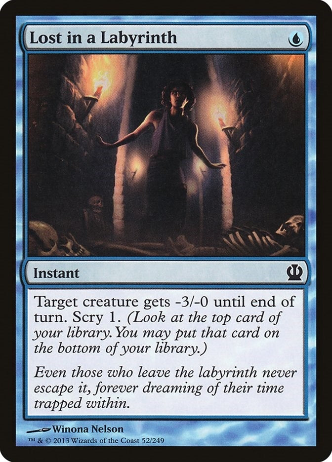 Image for Lost in a Labyrinth (52) (Theros) - Magic: The Gathering
