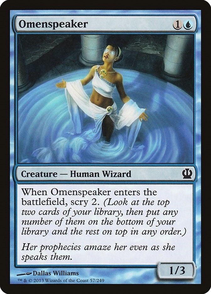 Image for Omenspeaker (57) (Theros) - Magic: The Gathering