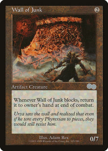 Wall of Junk (315) (Urza's Saga)